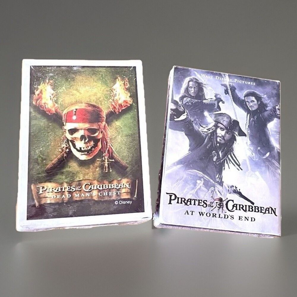 Pirates Of The Caribbean Dead Mans Chest At Worlds End Playing Cards NEW